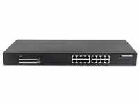 Intellinet 560993, Intellinet 16-Port Gigabit Ethernet PoE+ Switch - Switch - 16 x