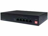 Logilink NS0098, LogiLink Desktop Fast Ethernet PoE Switch, 5-Port bis zu 15,4...