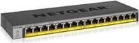 Netgear GS116LP-100EUS, NETGEAR GS116LP - Switch - 16 x 10/100/1000 (PoE+) - Desktop,