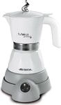 Ariete 1358 - Elektrische Mokkatasse - Gemahlener Kaffee - 400 W - Grau - Wei&szlig;