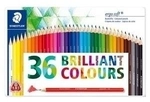STAEDTLER Dreikant-Buntstift ergosoft, 36er Metalletui Minenst&auml;rke: 3.0 mm,