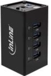 INLINE - Hub - 4 x SuperSpeed USB 3.0 - Desktop