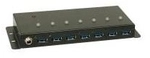Lindy 7 Port Industrial USB3.0 Hub - Hub - 7 x SuperSpeed USB3.0 - Desktop (43128)
