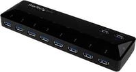 StarTech.com 10 Port USB 3.0 Hub mit Lade- und Sync Port - 2 x 1,5A Ports -