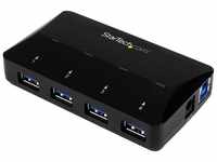 StarTech ST53004U1C, StarTech.com 4-Port USB3.0 Hub plus Dedicated Charging...