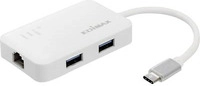 Edimax EU-4308 - Netzwerkadapter - USB-C 3,1 - Gigabit Ethernet x 1 + USB3.0 x 3