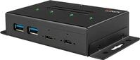 Lindy 4 Port USB 3.1 Gen 2 Type C Metal Hub - Hub - 4 x USB 3.1 Gen 2