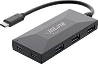 INLINE - Hub - 3 x USB 3.2 Gen 1 + 2 x USB-C 3.2 Gen 1 - Desktop