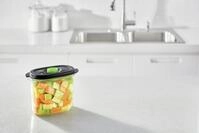 FoodSaver FFC023X Lebensmittelaufbewahrungsbeh&auml;lter Oval Box 1,8 l Schwarz -
