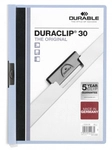 Durable Klemmmappe 2200-06 A4 PP blau (2200-06)