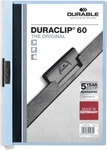DURABLE 220906, Durable Klemmap Duraclip 6mm blauw(25) - Blau (10DUR2209)