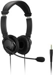Kensington Hi-Fi Headphones with Mic - Kopfh&ouml;rer mit Mikrofon - On-Ear -