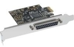 InLine 76625C, InLine Schnittstellenkarte, 1x parallel 25-pol, PCIe (PCI-Express)