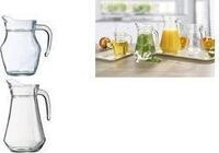 Esmeyer Arcoroc Glaskrug ARC, ohne Deckel, 0,5 Liter aus geh&auml;rtetem Glas, H&ouml;he: 140