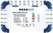 Megasat Multiswitch 9/8 - Multiswitch Satelliten-/terrestrisches Signal