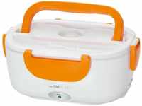 Clatronic 263890, Clatronic Elektrische Lunchbox 40W LB 3719 weiss-orange (263890)