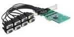 DeLock PCI Express Card > 8 x Serial RS-232 - Serieller Adapter - PCIe - RS-232 x 8