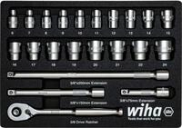 Wiha 44708 Gelenk-Steckschl&uuml;sseleinsatz-Set 280 mm (44708)