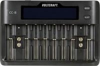 VOLTCRAFT CC-8 Rundzellen-Ladeger&auml;t LiIon, LiFePO, NiMH, NiCd A, Mignon (AA), Micro