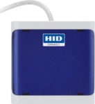 HID OMNIKEY 5022, Contactless only (13.56 MHZ) reader, USB, blau...