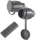 REV Funk-Schalt-Set 2 + 1 Mini outdoor schwarz (0085600503)
