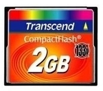 Transcend - Flash-Speicherkarte - 2GB - 133x - CompactFlash (TS2GCF133)
