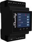 Shelly Pro 4PM 4-Kanal Hutschienen-Relais mit Leistungsmessung, WLAN, LAN, Bluetooth