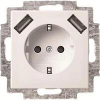 Busch-Jaeger SCHUKO-2x USB Steckdose 20 EUCB2USB-914 (2CKA002011A6266)