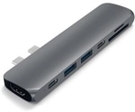 Satechi Aluminum Type-C Pro Hub Adapter - Dockingstation - USB-C (ST-CMBPM)
