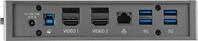 StarTech.com USB-C USB-A Dock - Hybrid Universal USB 3.0 Laptop Docking Station -