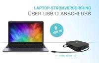 i-tec USB-C HDMI DP Docking Station with Power Delivery 100 W - Verkabelt - USB 3.2