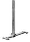 Televes Dachsparrenhalter SPAHA 48/900 52-87cm Rohrl&auml;nge 900mm (SPAHA48/900)