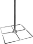 Megasat Balkonst&auml;nder - Edelstahl - Stahl - 1055 mm - 1055 mm - 1250 mm - 14,5 kg