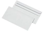 MAILmedia Briefumschl&auml;ge DIN Lang, selbstklebend, 75 g-qm - ca. 4,2 g, wei&szlig;,