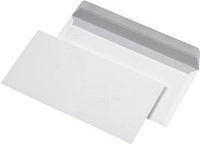 MAILmedia - Briefumschl&auml;ge DIN lang (220x110 mm), ohne Fenster, haftklebend, 80