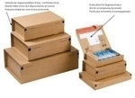ColomPac Paket-Versandkarton POST, Gr&ouml;&szlig;e: SL, braun Innenma&szlig;e: (B)300 x (T)212 x