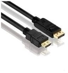 Purelink PureInstall - Videokabel - DisplayPort / HDMI - HDMI (M) bis DisplayPort (M)