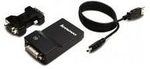 Lenovo USB 3.0 to DVI/VGA Monitor Adapter - Externer Videoadapter - USB 3.0 - DVI -