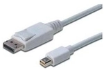 Assmann DisplayPort connection cable. mini DP - DP M/M. 1.0m. w/interlock. DP 1.1a