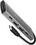 Axagon HMC-5G2 - USB 3.2 Gen 2 (3.1 Gen 2) Type-C - HDMI - USB 3.2 Gen 2 (3.1 Gen 2)