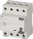 Siemens Indus.Sector FI-Schutzschalter, 4-polig Typ F, kurzzeitverz&ouml; 5SV3346-3