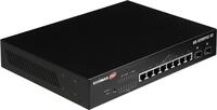 Edimax Pro GS-5208PLG V2 - V2 - Switch - Smart - 8 x 10/100/1000 (PoE+) + 2 x