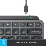 Logitech MX Keys Mini - Tastatur - hinterleuchtet - Bluetooth - AZERTY - Franz&ouml;sisch