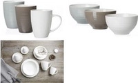 Ritzenhoff & Breker Kaffeebecher SUOMI, taupe, 0,31 l aus Porzellan,
