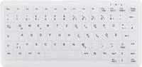 Active Key MedicalKey AK-C4110 - Tastatur - USB - Deutsch - wei&szlig;