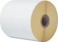 Brother - Selbstklebend - wei&szlig; - Rolle (10,2 cm x 58 m) 1 Rolle Endlosetiketten -