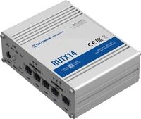 Teltonika RUTX14 WLAN-Router Gigabit Ethernet Dual-Band (2,4 GHz/5 GHz) 3G 4G Silber