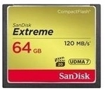 SanDisk Extreme - Flash-Speicherkarte - 64GB - 567x - CompactFlash (SDCFXSB-064G-G46)