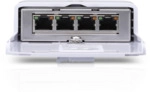 Ubiquiti NanoSwitch N-SW - Switch - 4 x 10/100/1000 (PoE) - Passives PoE (N-SW)