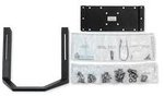 Ergotron Monitor Handle Kit - Montagekomponente (Griff, Anschlussplatte) - Schwarz -